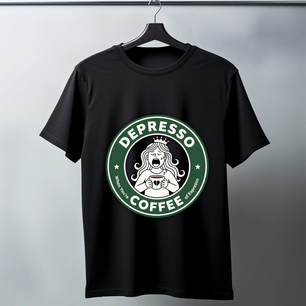 Modlox Depresso Unisex Classic Crew T-Shirt