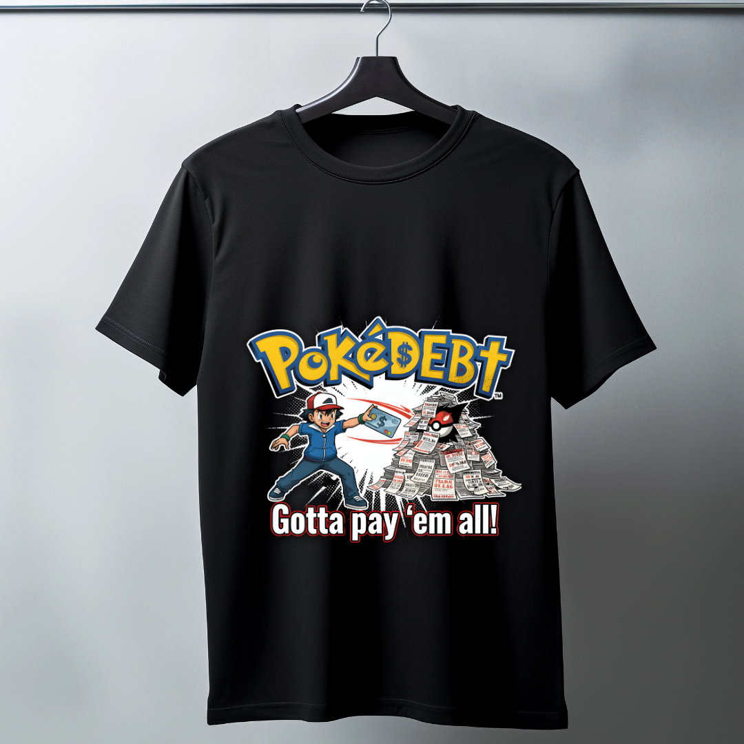 Modlox Pokedebt Unisex Classic Crew T-Shirt
