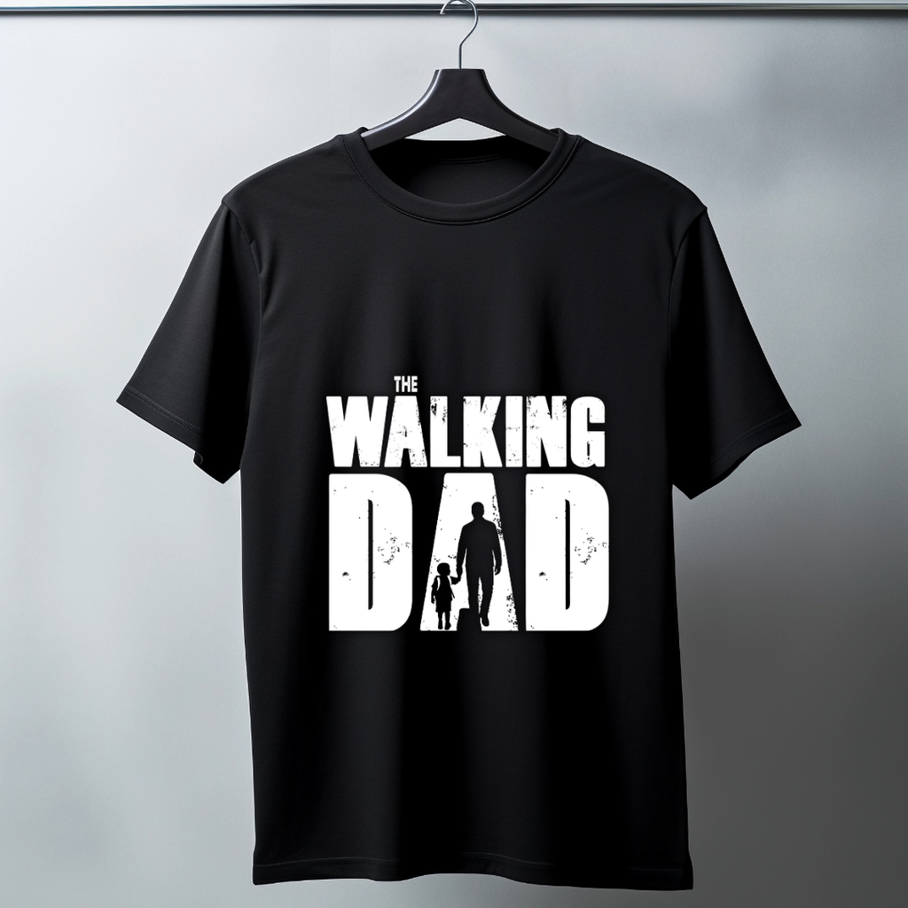 Modlox Walking Dad Unisex Classic Crew T-Shirt