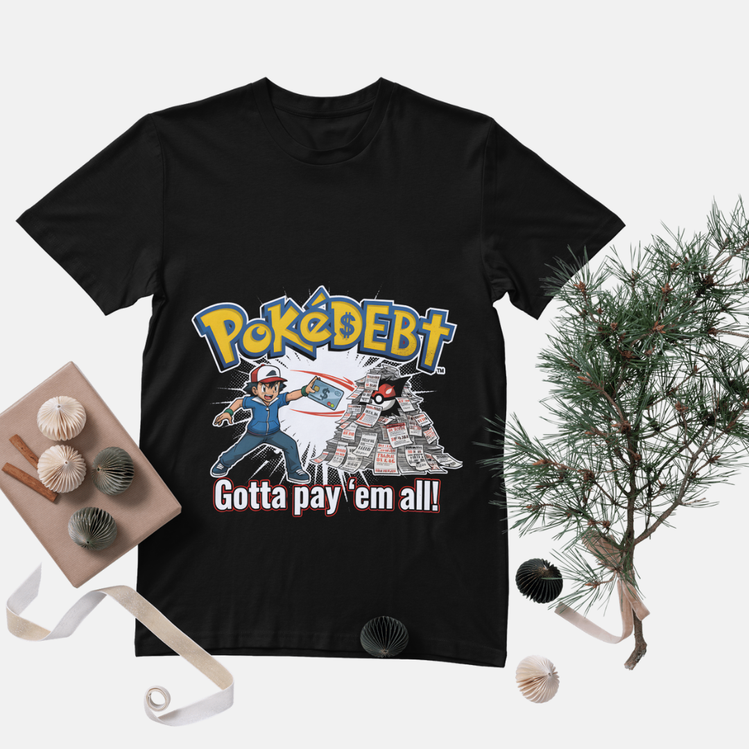 Modlox Pokedebt Unisex Classic Crew T-Shirt