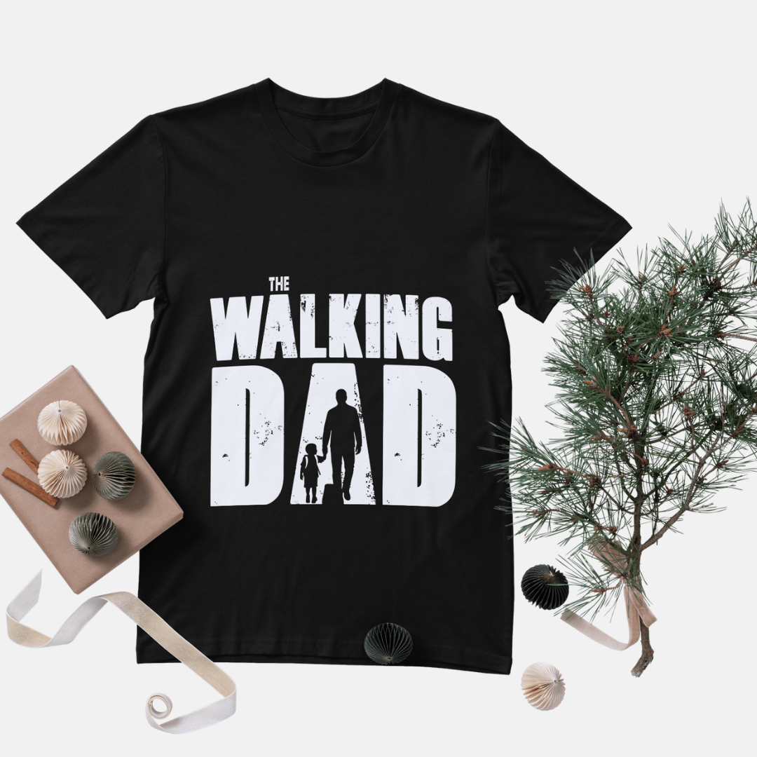 Modlox Walking Dad Unisex Classic Crew T-Shirt