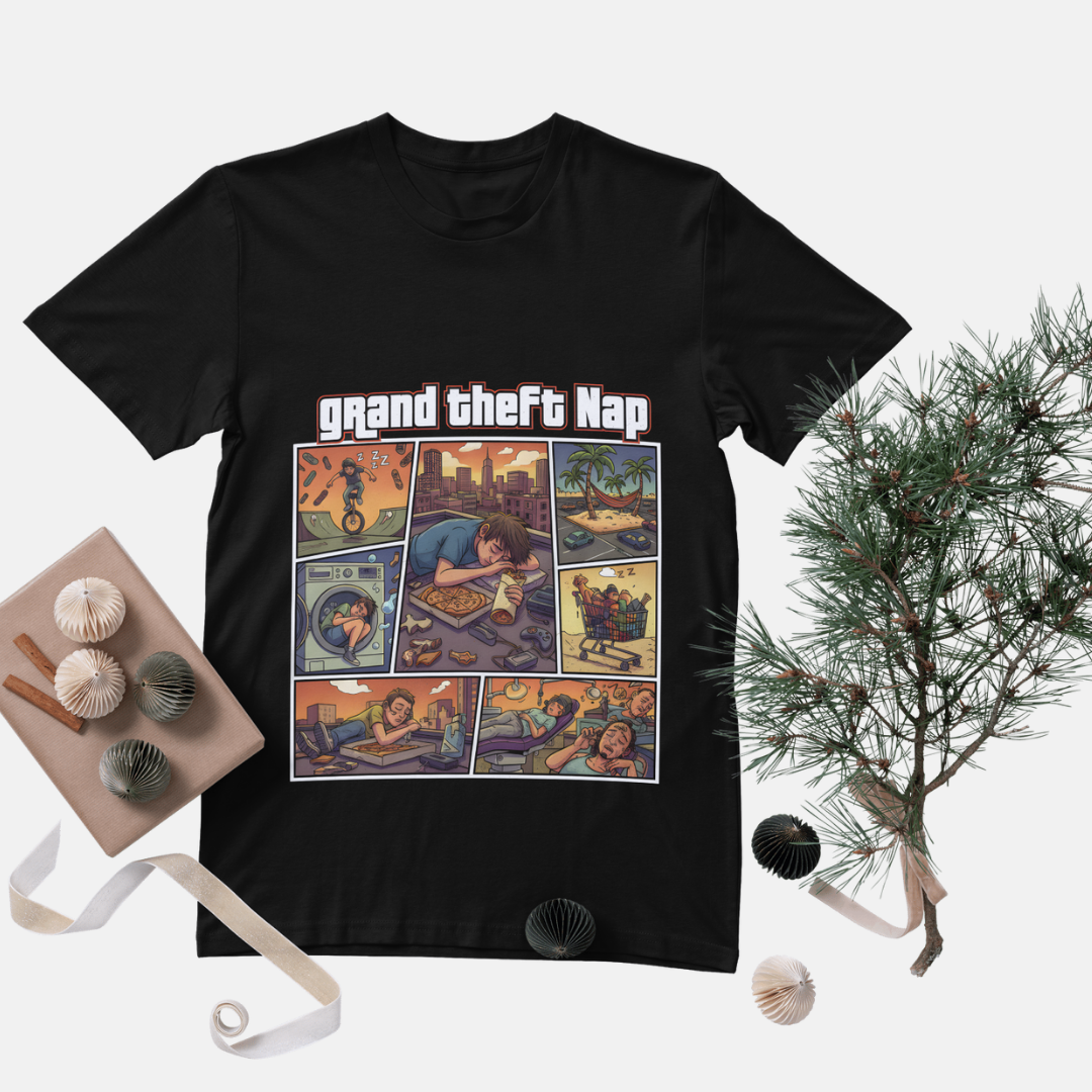 Modlox Grand theft nap Unisex Classic Crew T-Shirt