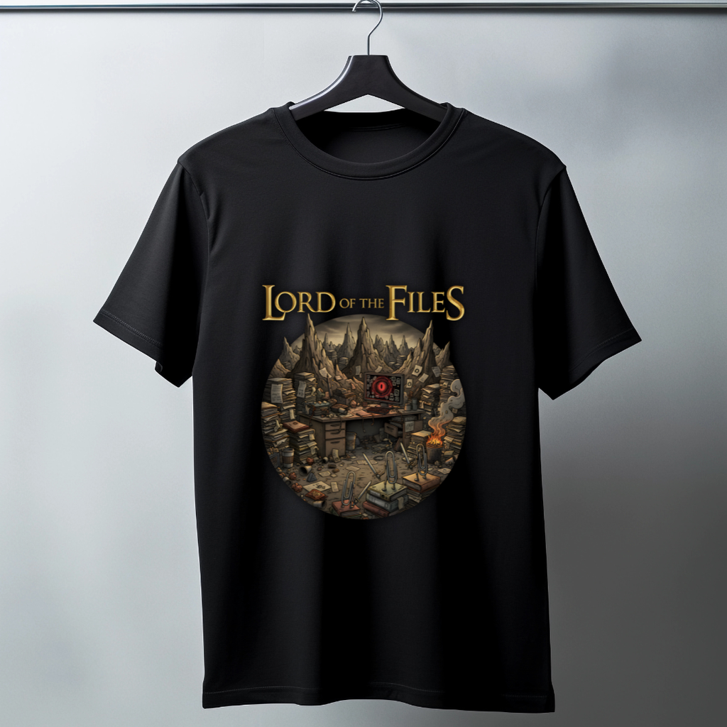 Modlox Lord of Files Unisex Classic Crew T-Shirt