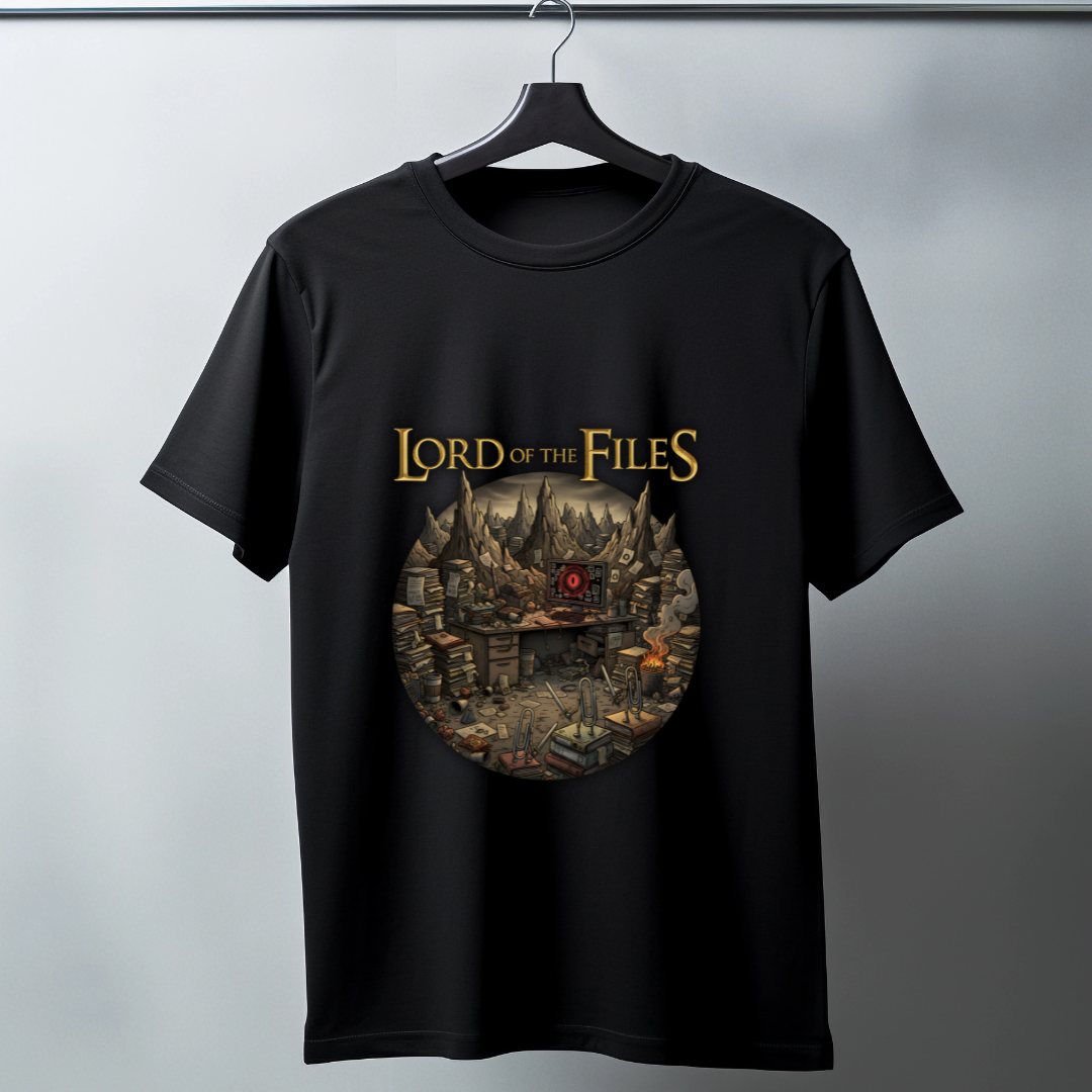 Modlox Lord of Files Unisex Classic Crew T-Shirt