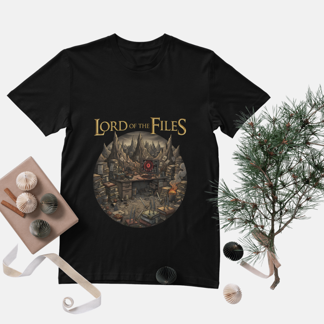 Modlox Lord of Files Unisex Classic Crew T-Shirt